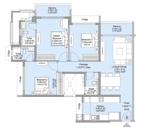 3bhk
